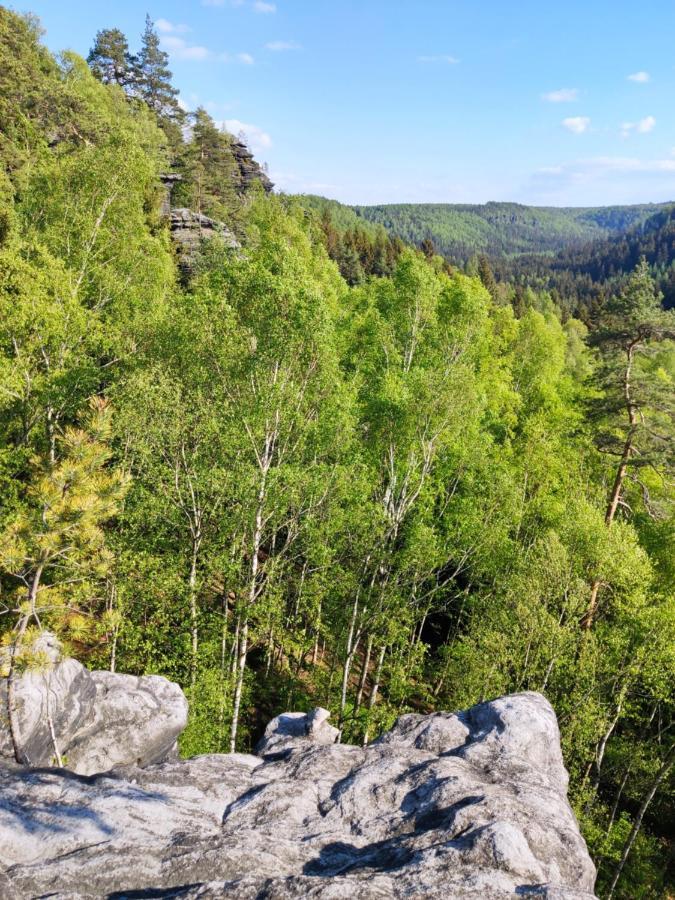 Ferienwohnung Saechsische Schweiz Rosenthal-Bielatal Екстер'єр фото